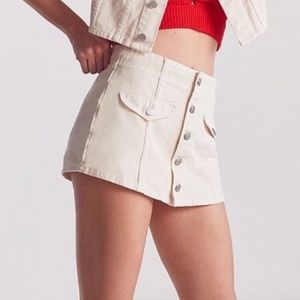 BDG Button Skort